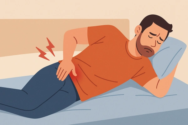 Dolor de cadera al dormir de lado