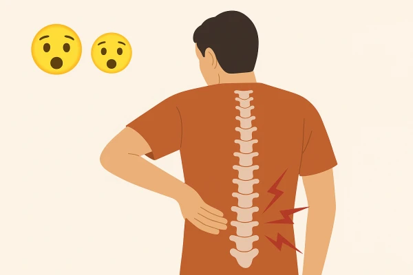 Por qué cruje o truena la espalda