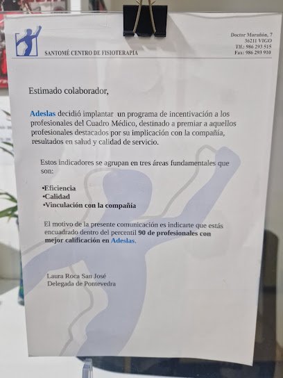 foto de Fisioterapia Santomé 39 años de experiencia